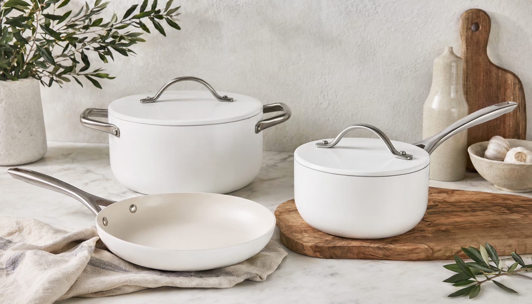 Are Ceramic Cookware Sets Safe — illustration for HomeWhisk article