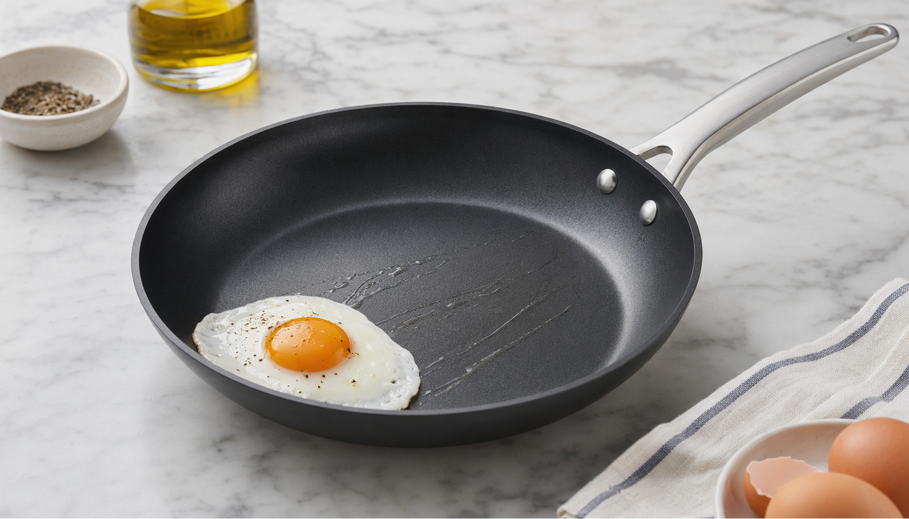 Are Nonstick Pans Safe — illustration for HomeWhisk article