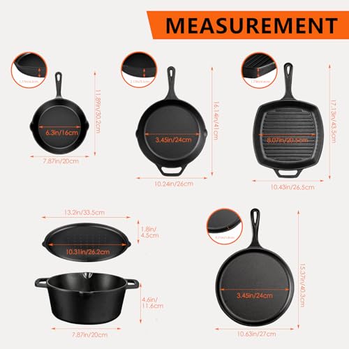 Best Cast Iron Cookware Sets product detail