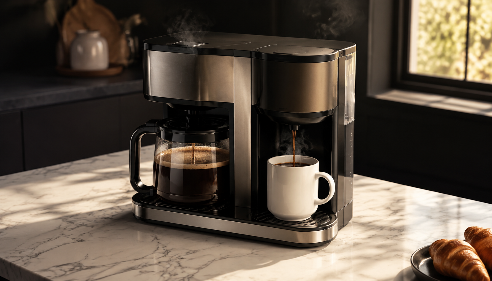 best dual coffee maker v2