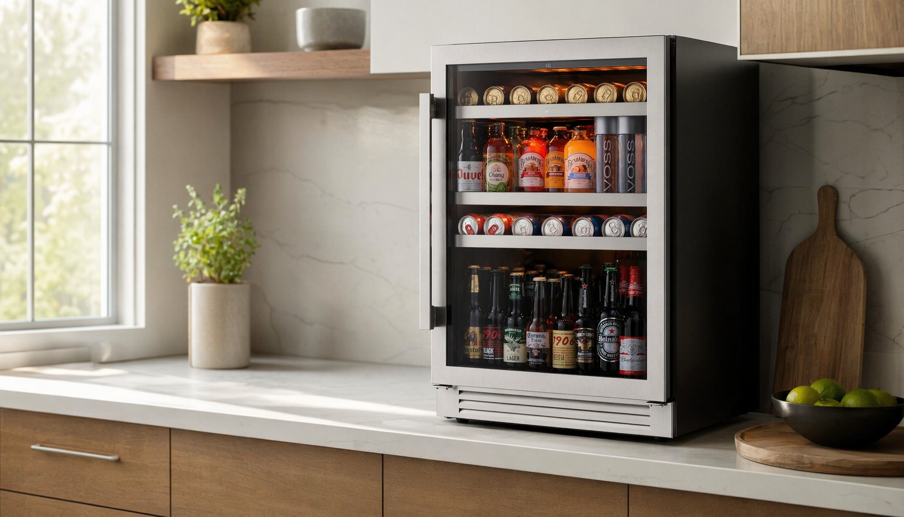 Best Beverage Refrigerator 2026: Picks for Home Bars, Offices, and Game Days 2 Under-Counter Beverage Fridge for Home Bars: Ca Lefort 24-In for beverage refrigerator