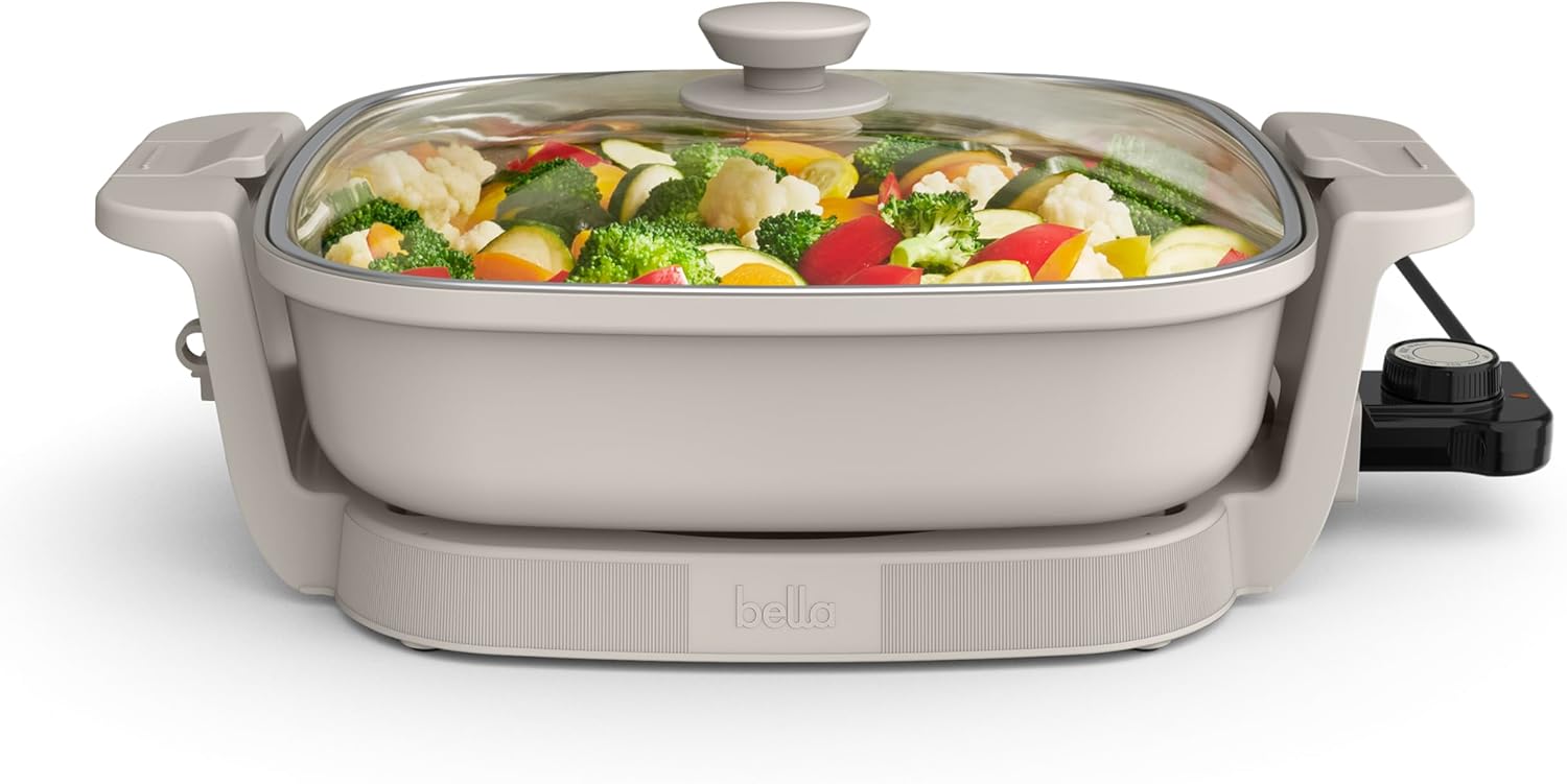 Best Electric Skillet 2026: Countertop Cooking for Any Kitchen 15 Bella Make Take 12-Inch Electric Skillet with Space-Saving S — additional pick
