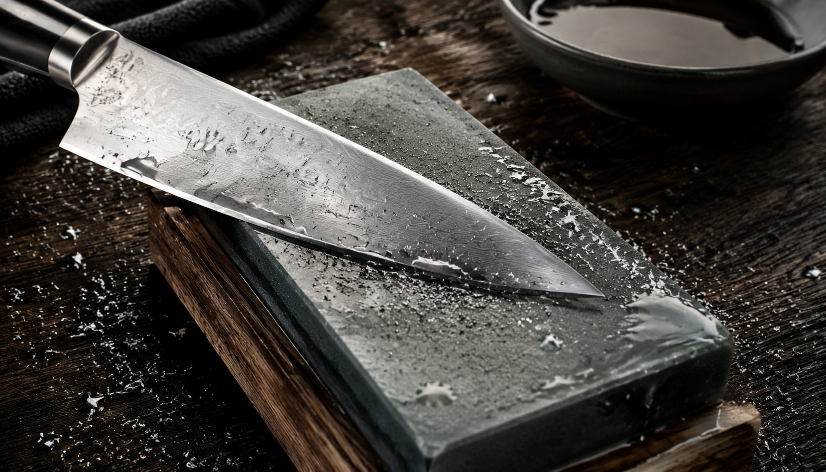 How to Sharpen a Chef Knife — illustration for HomeWhisk article