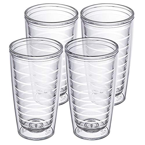 Homestead Choice 16oz Double-Wall Insulated Tumblers 4-Pack  — close-up
