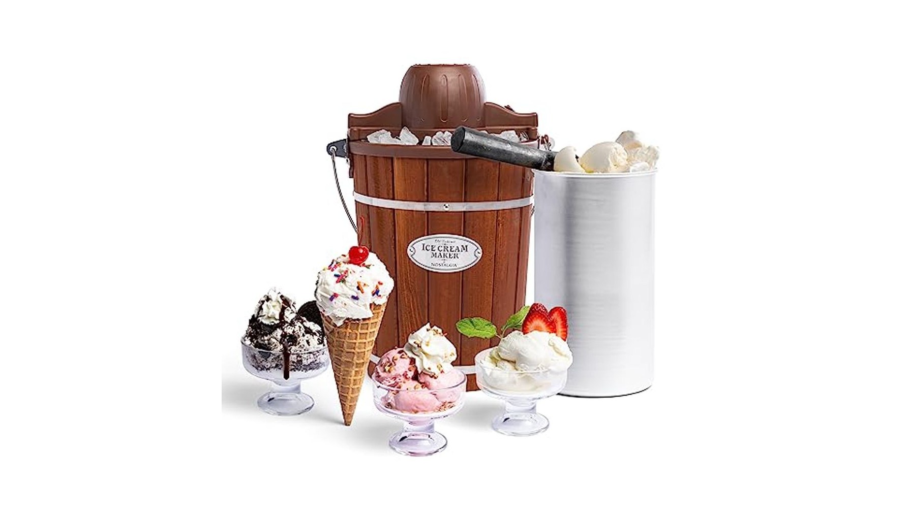 Nostalgia Ice Cream Maker Review 2026: Old-Fashioned Churns We Love