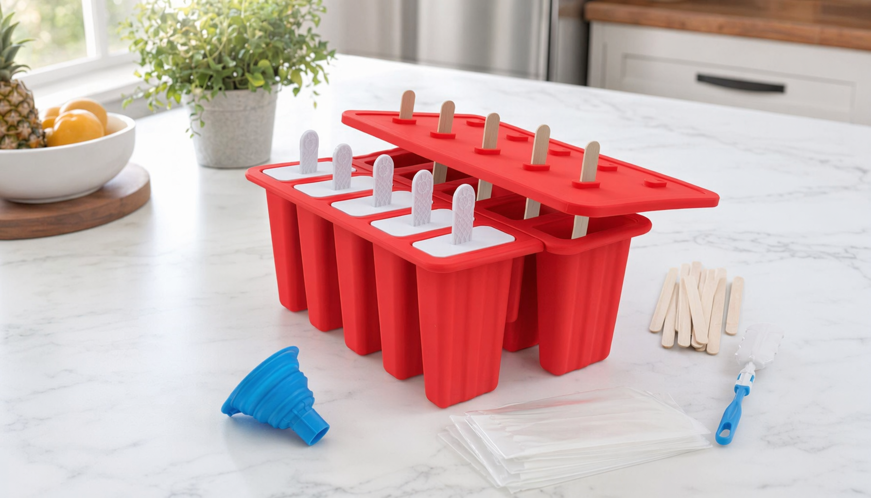 Popsicle Mold 2026: A Beginner's Guide to Homemade Ice Pops 2 Homemade Popsicle Molds for Healthy Frozen Treats | Miaowoof for popsicle mold