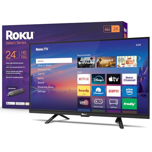 Roku Select Series 24-Inch 720p Smart TV for Kitchen – Voice — additional pick