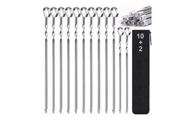 Best Stainless Steel Skewers 2026: Flat, Reusable Picks