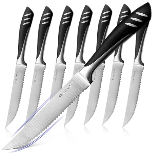 Best Steak Knives for Meat Lovers: Bellemain Premium Set of  — additional pick