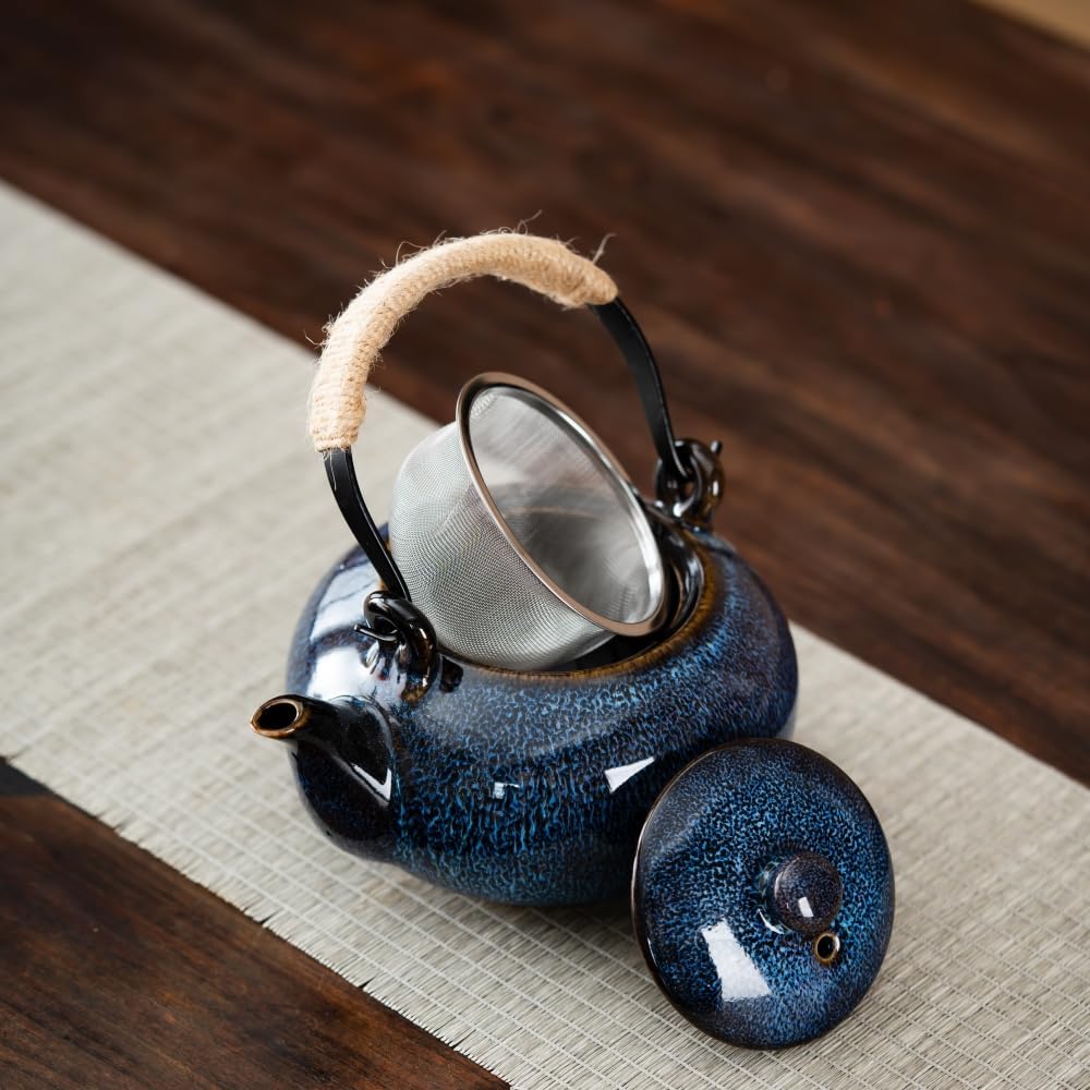 Loose Leaf Tea Brewing Made Simple: chooguang Japanese Ceram — close-up